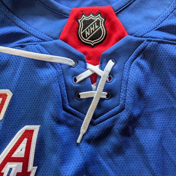 NWT: New York Rangers Fanatics Premier Breakaway Blank Adult Hockey Jersey - Picture 2 of 6
